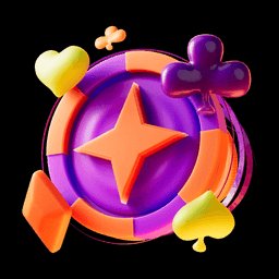 3D casino chip variant